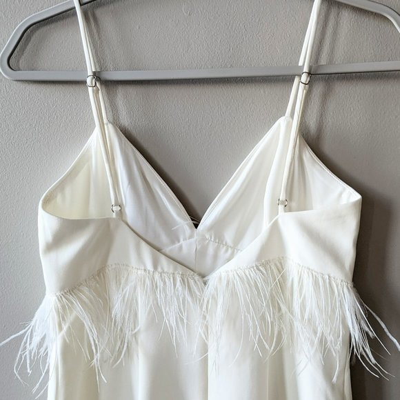 NEW SAYLOR Krysta Feather Straight Leg Jumpsuit - Picture 6 of 11